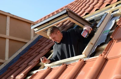 Pose de fenêtres de toit Velux à Bémécourt